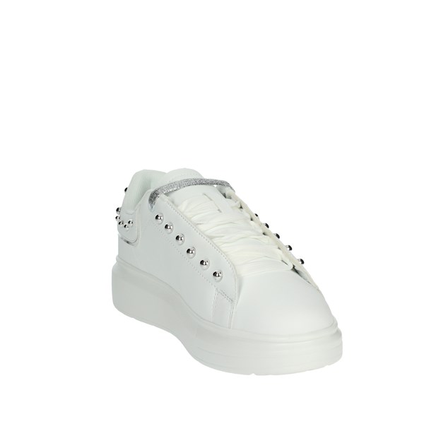 SNEAKERS BASSA SASS230204 BIANCO/ARGENTO