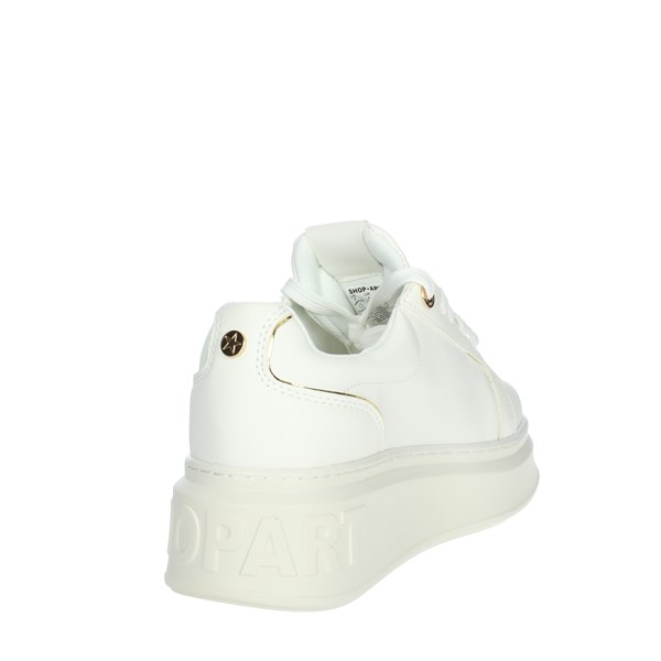 SNEAKERS BASSA SASS230214 BIANCO/ORO