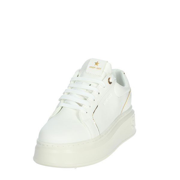 SNEAKERS BASSA SASS230214 BIANCO/ORO