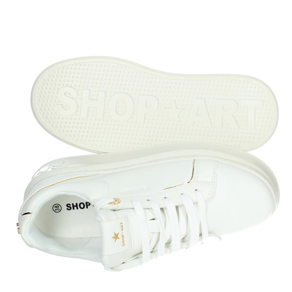 SNEAKERS BASSA SASS230214 BIANCO/ORO