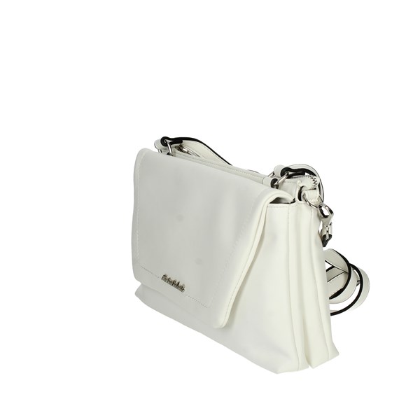 BORSA A TRACOLLA MB0419FP2 BIANCO