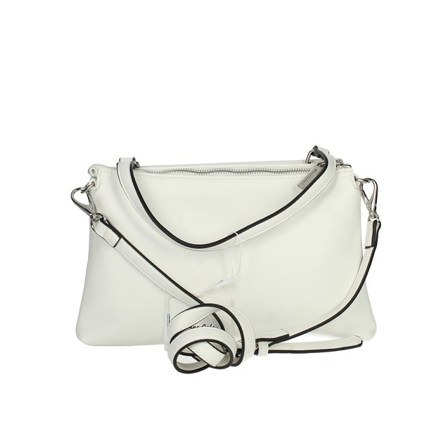 BORSA A TRACOLLA MB0419FP2 BIANCO