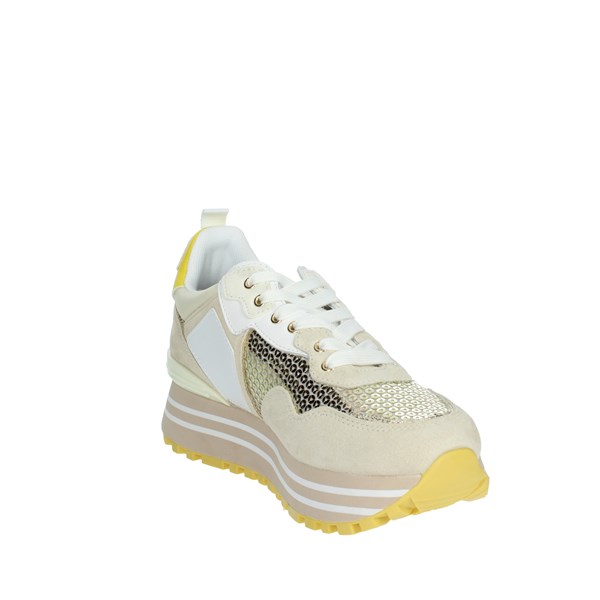 SNEAKERS BASSA MAXI WONDER 01 BEIGE/ORO