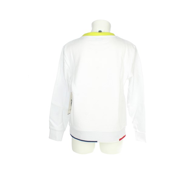 FELPA ENEA 52124 BIANCO/GIALLO/FLUO