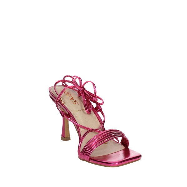 SANDALI CON TACCO K-8042 FUCSIA