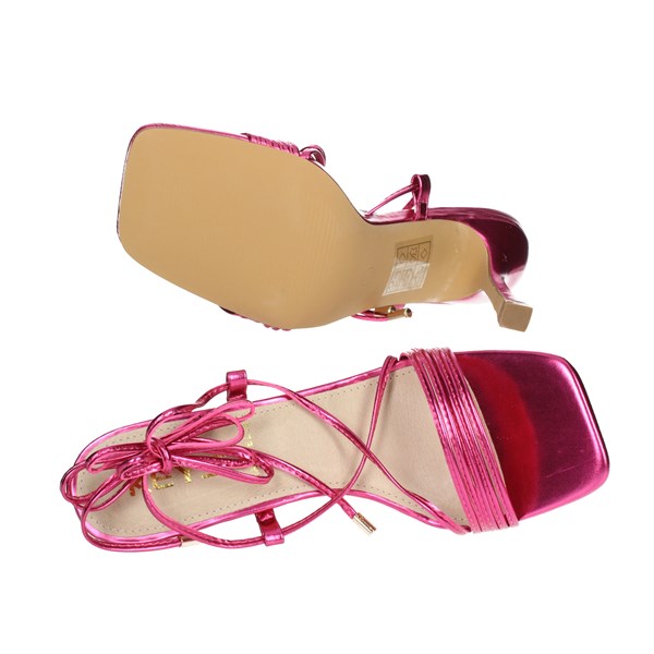 SANDALI CON TACCO K-8042 FUCSIA