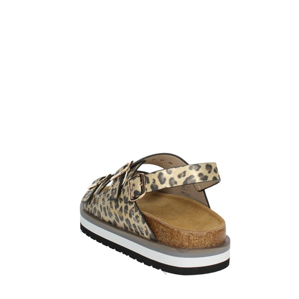 SANDALI BASSI SWG6006-001 LEOPARDATO