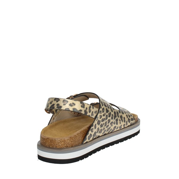 SANDALI BASSI SWG6006-001 LEOPARDATO