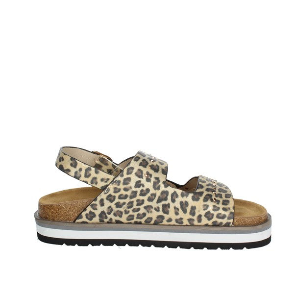 SANDALI BASSI SWG6006-001 LEOPARDATO