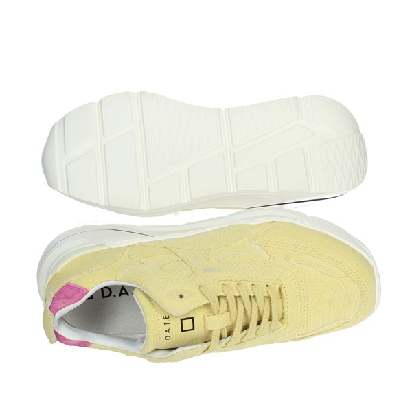 SNEAKERS BASSA FUGA CAMP.357 GIALLO