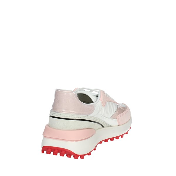 SNEAKERS BASSA LAMPO CAMP.395 BIANCO/ROSA