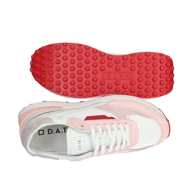 SNEAKERS BASSA LAMPO CAMP.395 BIANCO/ROSA