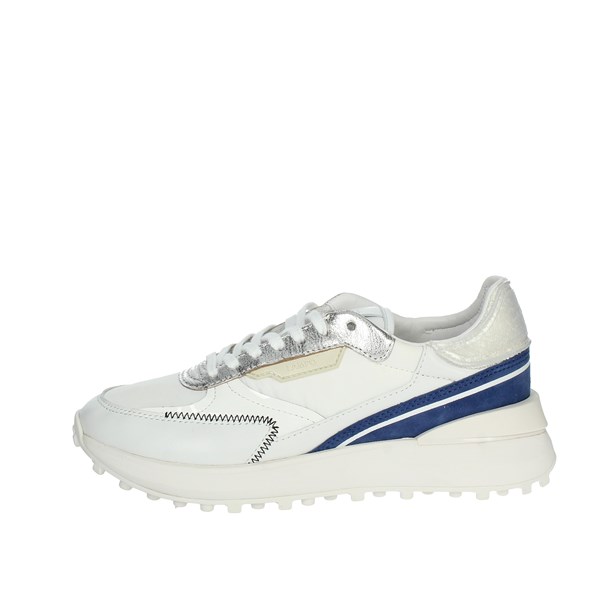 SNEAKERS BASSA LAMPO CAMP.403 BIANCO/BLU