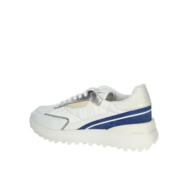 SNEAKERS BASSA LAMPO CAMP.403 BIANCO/BLU