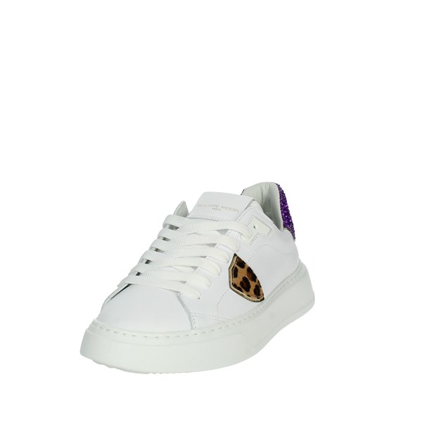 SNEAKERS BASSA BTLD VG03 BIANCO/VIOLA