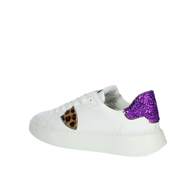 SNEAKERS BASSA BTLD VG03 BIANCO/VIOLA