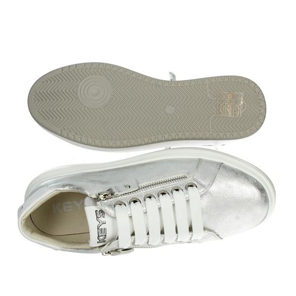 SNEAKERS BASSA K-7600 ARGENTO