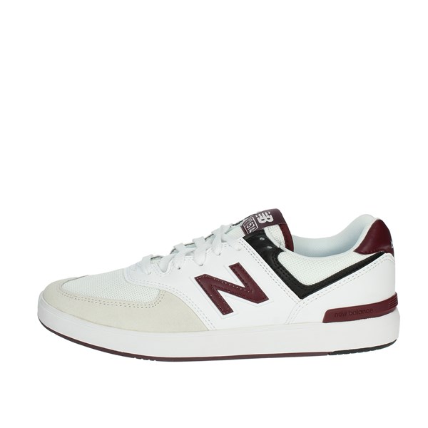 SNEAKERS BASSA CT574LFF BIANCO/BORDEAUX