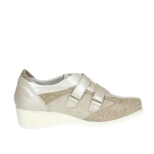 SNEAKERS BASSA DOREEN STRAP BEIGE