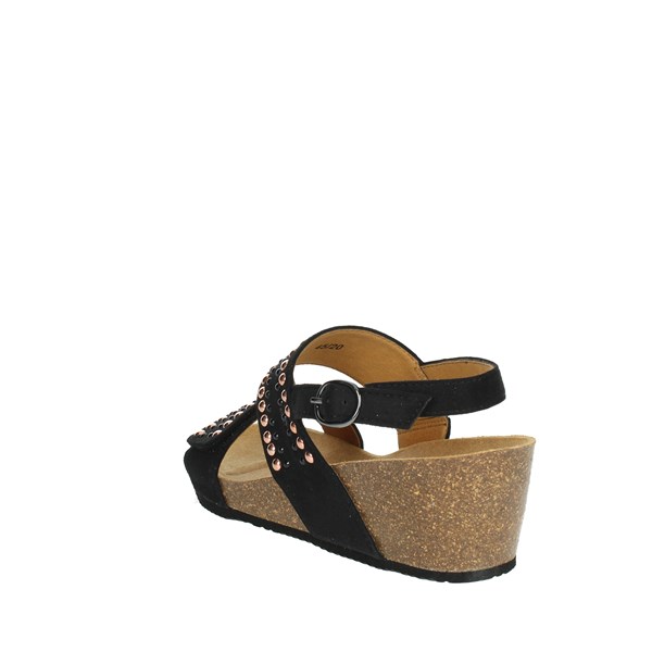 SANDALI CON ZEPPA MICHELLE SANDAL NERO