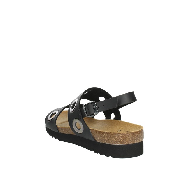 SANDALI BASSI LARA SANDAL NERO