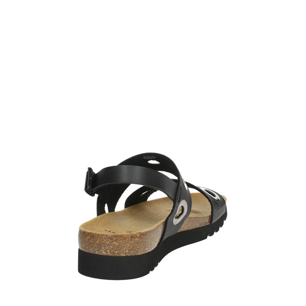 SANDALI BASSI LARA SANDAL NERO