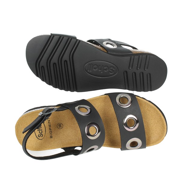 SANDALI BASSI LARA SANDAL NERO