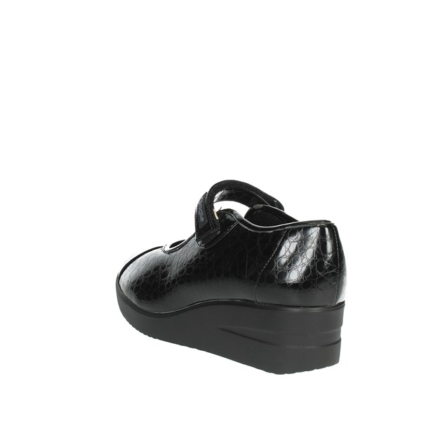 BALLERINE JACKIE CROCO 233 NERO