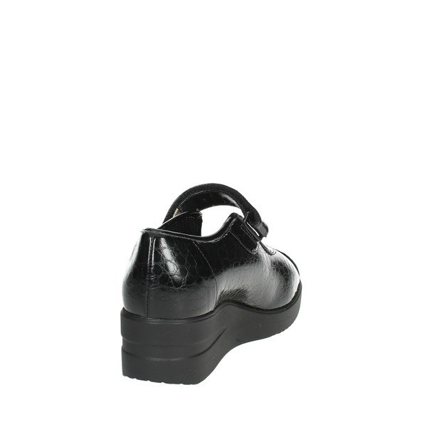 BALLERINE JACKIE CROCO 233 NERO