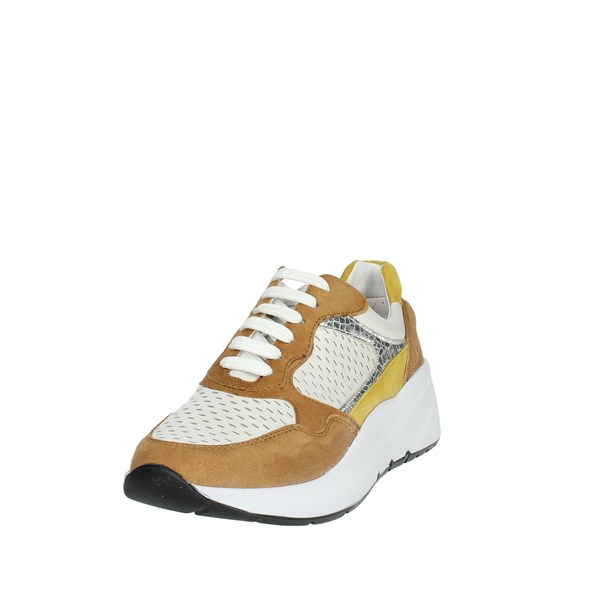 SNEAKERS BASSA IV719595-GS BIANCO/CUOIO