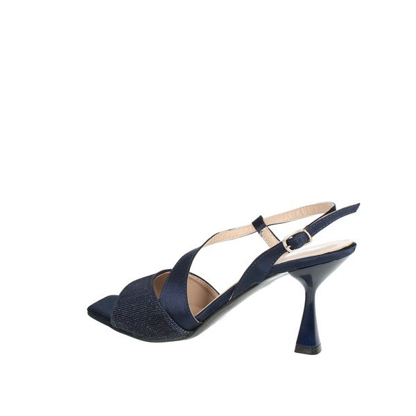 SANDALI CON TACCO NDCH21441 BLU