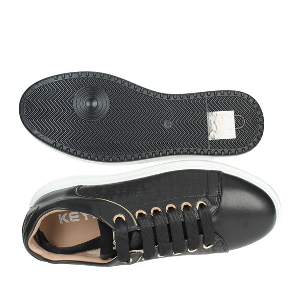 SNEAKERS BASSA K-8303 NERO/ORO