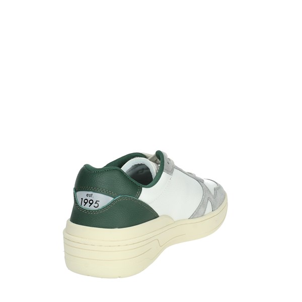 SNEAKERS BASSA WALKER 01 BIANCO/VERDE