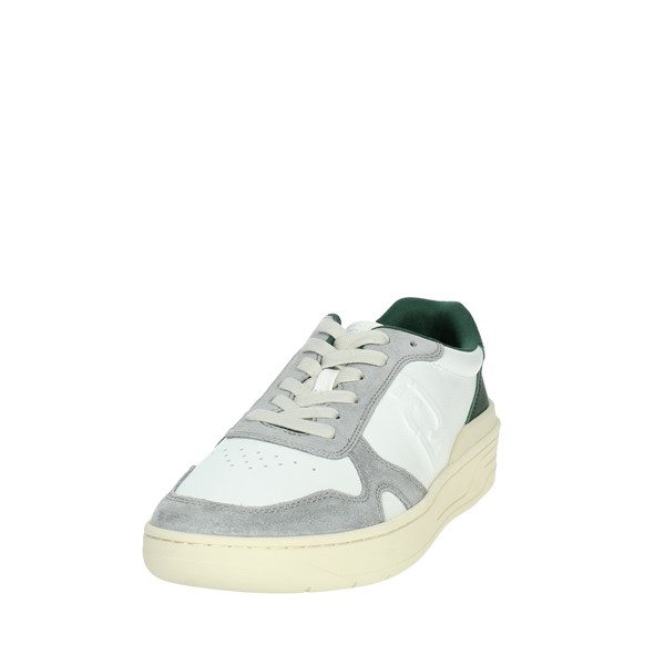 SNEAKERS BASSA WALKER 01 BIANCO/VERDE