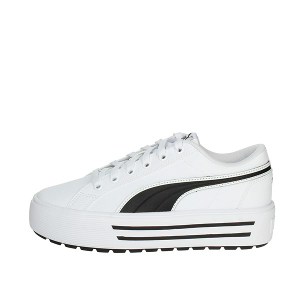 SNEAKERS BASSA 392320 BIANCO/NERO