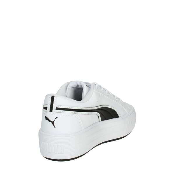 SNEAKERS BASSA 392320 BIANCO/NERO