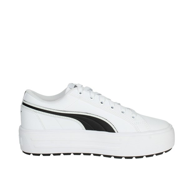 SNEAKERS BASSA 392320 BIANCO/NERO