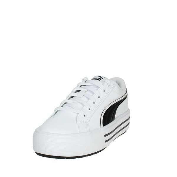 SNEAKERS BASSA 392320 BIANCO/NERO