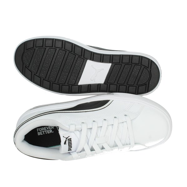 SNEAKERS BASSA 392320 BIANCO/NERO