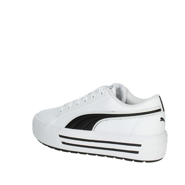 SNEAKERS BASSA 392320 BIANCO/NERO