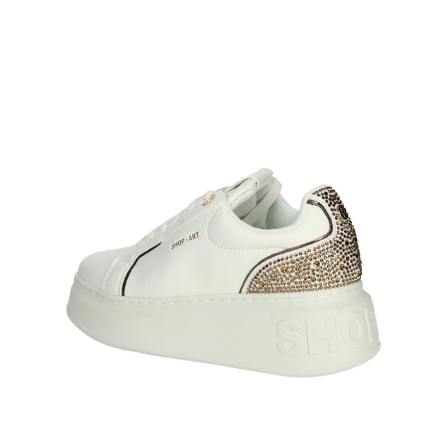 SNEAKERS BASSA SASF230520 BIANCO/BRONZO