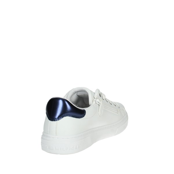 SNEAKERS BASSA T3A9-32966-1355 BIANCO/BLU