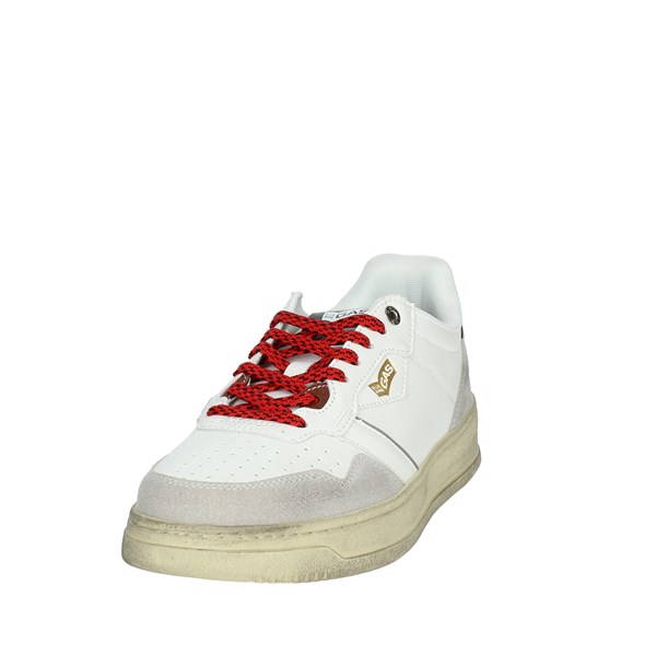 SNEAKERS BASSA GAM324311 BIANCO/ROSSO