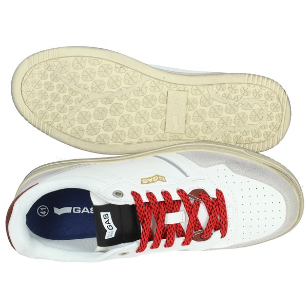 SNEAKERS BASSA GAM324311 BIANCO/ROSSO