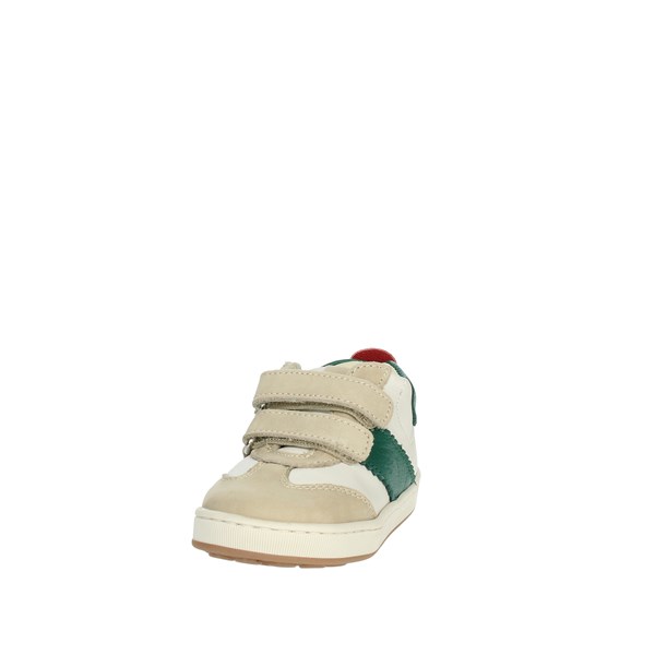 SNEAKERS BASSA CITA6207V BEIGE/VERDE