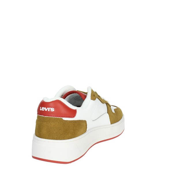 SNEAKERS BASSA 235200-2750 BIANCO/CUOIO