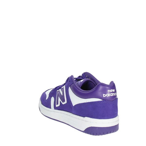 SNEAKERS BASSA GSB480WD BIANCO/VIOLA