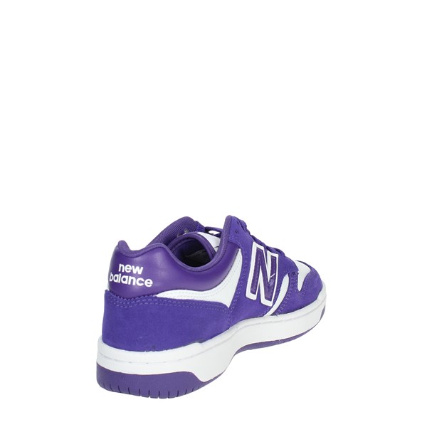 SNEAKERS BASSA GSB480WD BIANCO/VIOLA