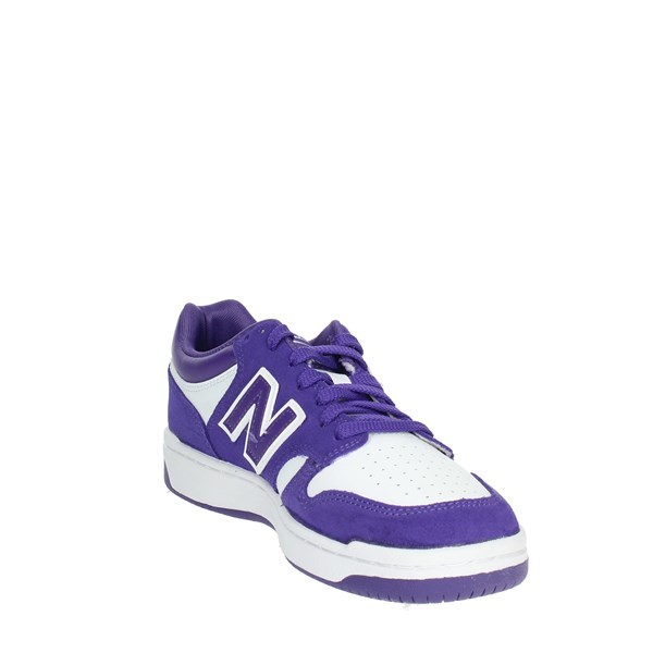 SNEAKERS BASSA GSB480WD BIANCO/VIOLA