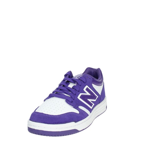 SNEAKERS BASSA GSB480WD BIANCO/VIOLA